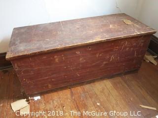 Wooden Blanket Chest