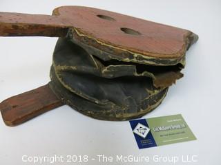 Antique Bellows; damaged 