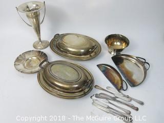 Collection of Silverplate Holloware