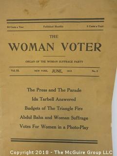 Magazine: "The Woman Voter"; June 1912