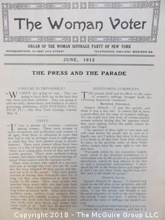 Magazine: "The Woman Voter"; June 1912