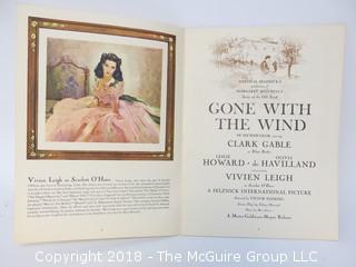 Theatre Booklet: "Gone With The Wind"