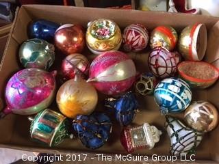 Holiday ornaments - vintage 