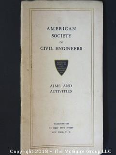 1923 American Society of Civil Engineers 