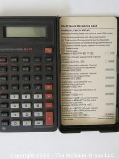 Texas Instruments BA-35 Calculator