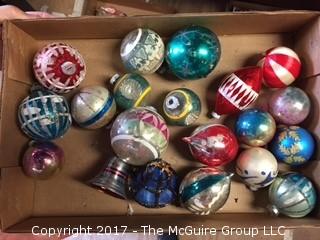 Vintage Holiday ornaments