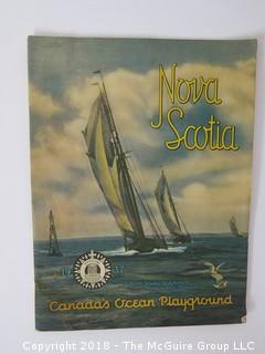 1937 Nova Scotia Tourist Phamplet