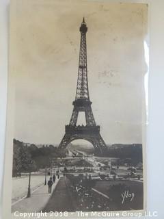 Collection of Post Cards including Eiffel Tower 