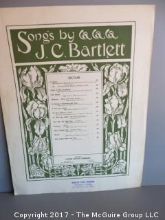 Collection of Sheet Music.  See all the photos