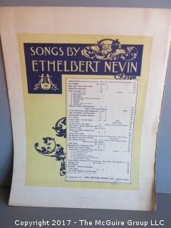 Collection of Sheet Music.  See all the photos