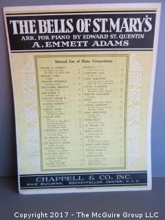 Collection of Sheet Music.  See all the photos