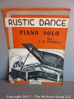 Collection of Sheet Music.  See all the photos