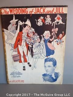 Collection of Sheet Music.  See all the photos