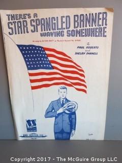 Collection of Sheet Music.  See all the photos