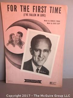 Collection of Sheet Music.  See all the photos