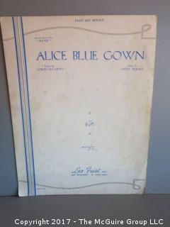 Collection of Sheet Music.  See all the photos