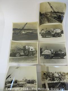 Collection of 8 x 11 commercial shots; 1940's