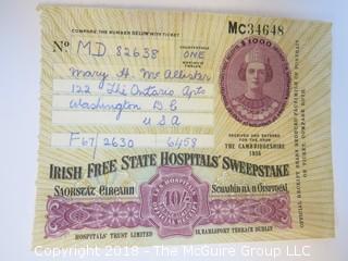 Irish Free State Hospital's Sweepstake