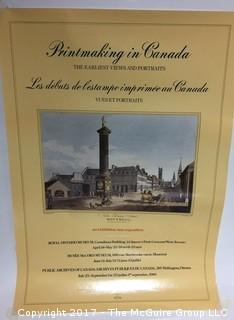 "Printmaking in Canada", Poster