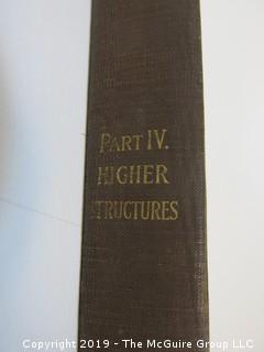 Book Title: "Roofs and Bridges -Part 4: Higher Structures" by John Wiley and Sons; from the personal library of John C. Olcott 