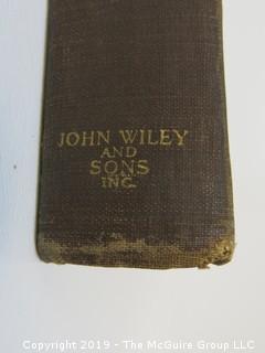 Book Title: "Roofs and Bridges -Part 4: Higher Structures" by John Wiley and Sons; from the personal library of John C. Olcott 