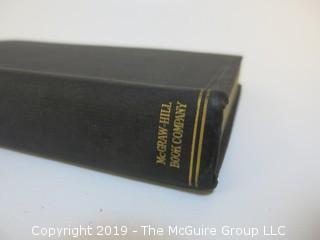 Academic Book Title: "Contracts in Engineering" by Tucker; second edition, published by McGraw Hill; 1922