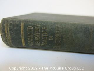 Academic Book Title: "Advanced Laboratory Practice in Electricity and Magnetism" by Terry; second edition; 1929; from the personal library of Margaret E. Thompson 