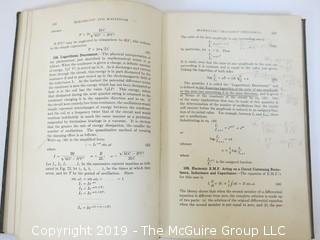 Academic Book Title: "Advanced Laboratory Practice in Electricity and Magnetism" by Terry; second edition; 1929; from the personal library of Margaret E. Thompson 