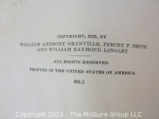 Academic Book Title: Elements of the Differential and Integral Calculus" by Granville; copyright 1929; pub by Ginn and Co.