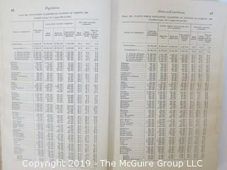 Book Title: "Abstract of the 12th U.S. Census; 1900