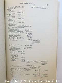 Ledger: "1916 Report of the City Auditor"; Boston