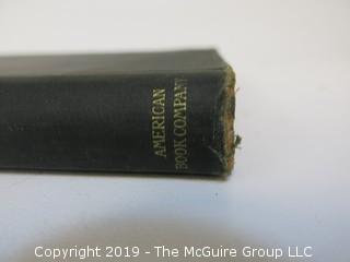 Academic Book Title: "Elements of Plane and Spherical Trigonometry" by Crockett; published by the American Book Co; copyright 1896