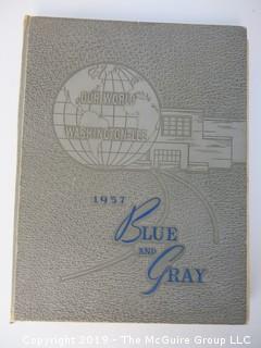 Book Title: "1957 Yearbook of Washington-Lee High School, Arlington, VA"