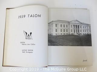 Book Title: 1959 Yearbook of American University