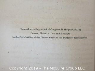 Book Title: "The History of England from The Accession of James II by Lord MacAulay; Vol. 5; 1861