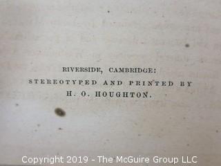 Book Title: "The History of England from The Accession of James II by Lord MacAulay; Vol. 5; 1861