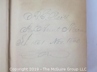 Book Title: "The History of England from The Accession of James II by Lord MacAulay; Vol. 5; 1861