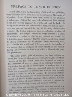 Academic Book Title: "Mechanics of Materials" by Merriman; 11th edition, 1916, published by John Wiley and Sons