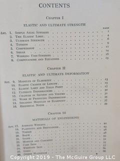 Academic Book Title: "Mechanics of Materials" by Merriman; 11th edition, 1916, published by John Wiley and Sons