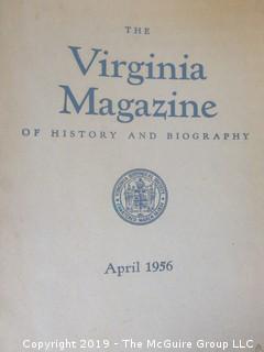 35 Volumes of the Virginia Historical Society; 1920's - 1950's