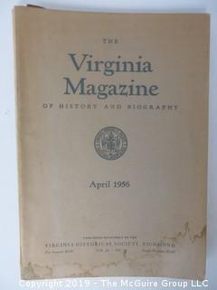 35 Volumes of the Virginia Historical Society; 1920's - 1950's