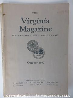 35 Volumes of the Virginia Historical Society; 1920's - 1950's