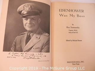 Book Title: "Eisenhower was my boss" by Kay Summersby; 1948