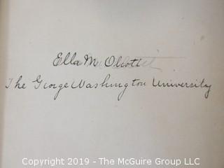 Academic Book Title: "Elements of the Differential and Integral Calculus" by Taylor, Colgate University; 1902; Revised Edition; pub by Ginn and Co.