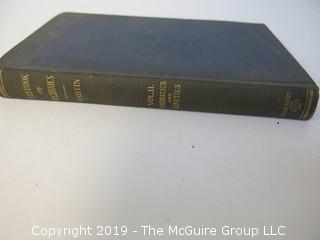 Academic Book Title: "Textbook of Mechanics; Vol. II; Kinematics and Kinetics"; by Martin, Jr.; First Edition; copyright 1907