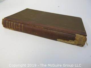 Academic Book Title: "Plane and Spherical Trigonometry, Surveying and Tables" by Wentworth; revised edition; 1902; pub by Ginn and Co.