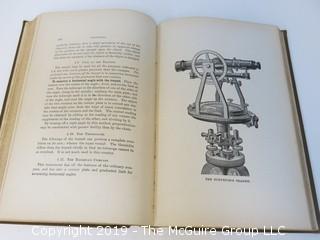 Academic Book Title: "Plane and Spherical Trigonometry, Surveying and Tables" by Wentworth; revised edition; 1902; pub by Ginn and Co.