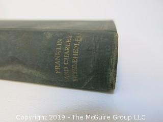 Academic Book Title: "Light and Sound", by Franklin and MacNutt; 1909; pub by Constable and Co.