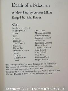 Book Title: "Death of a Salesman" by Arthur Miller; 1949; The Viking Press