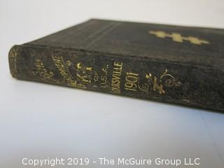 Masonic Book Title: "Proceedings of the Grand Encampment; Knights Templar; 28th Triennial Conclave; Louisville, Kentucky; 1901